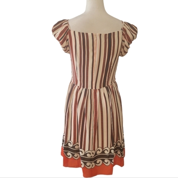 NWT Anna Sui for Target Graphic Print Silk Dress Size Small - Picture 2 of 5